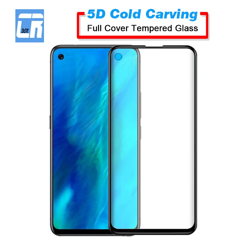 5D полностью изогнутое закаленное стекло для huawei Nova 4 mate 9 P20 Pro P8 Lite 2017 Y7 Prime Y9 2018 P Smart
