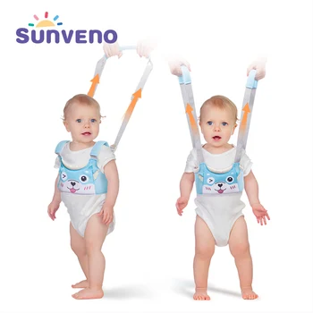 

SUNVENO New Baby Walker Toddler Wings Walker Cartoon Pig Safety Walking Belt Baby Harnesses Leashes Baby Walk Assistant Belt