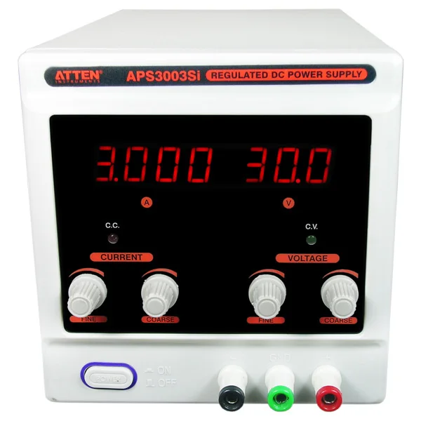 

ATTEN APS3003SI mA display DC power supply (30V / 3A adjustable) AC220V Laboratory power supply
