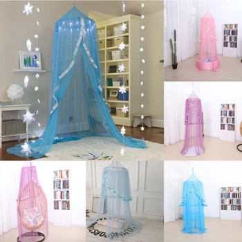 

Faroot Mosquito Net Bed Queen Size Home Bedding Lace Canopy Elegant Netting Princess