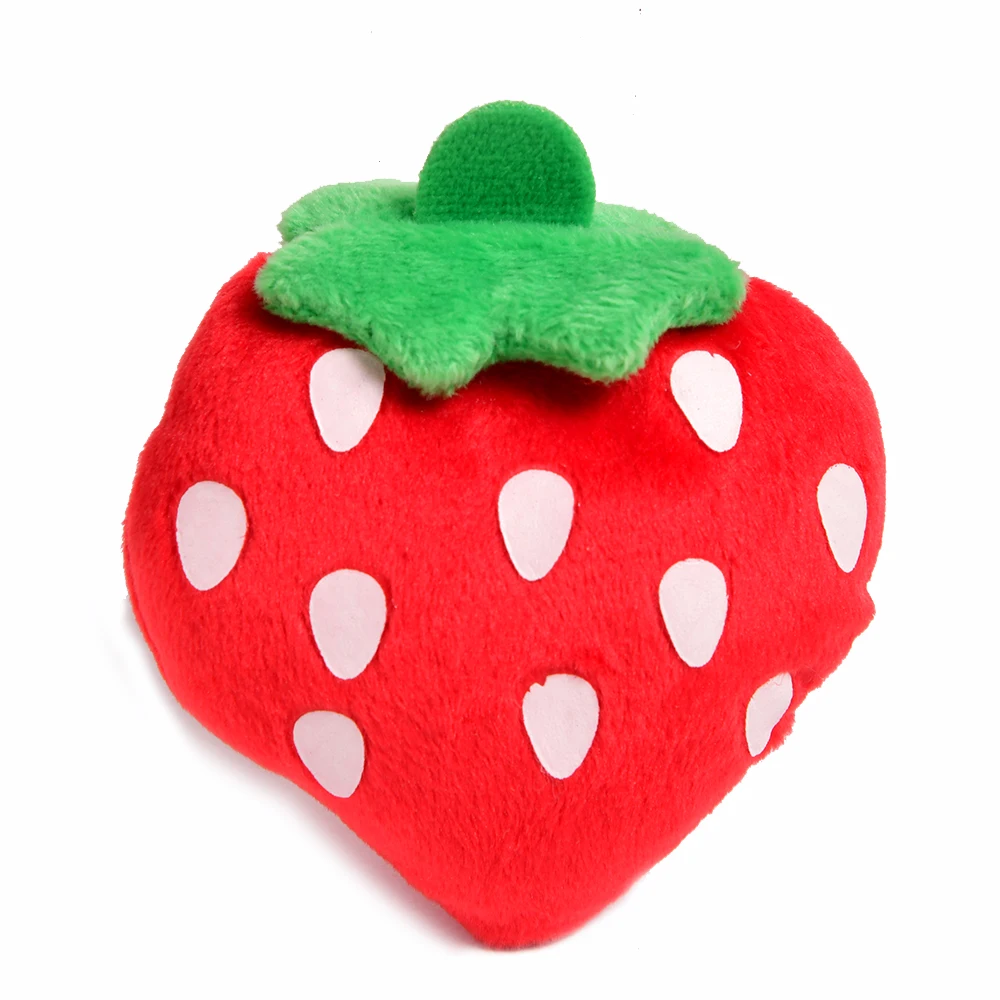 Solid Plush Dog Toys Chew Squeak Toys For Small Dogs Pet Play Games Lemon Dog Interactive Toys Puppy Kittens Cat Supplies (4)