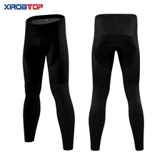 Топ весь черный весенне-осенняя велосипедная брюки с 5D гелевой подкладкой для велоспорта плотные штаны для велосипеда MTB горные велосипедные штаны велосипедные брюки