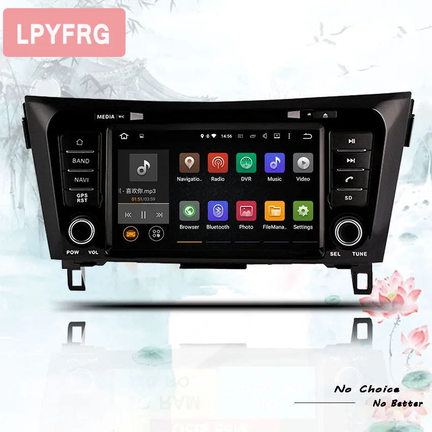 Top 4GB 64GB Octa Core Android 9.0 CAR Radio DVD GPS For Nissan X-trail X Trail 2014 2015 2016 2017 Audio Navigation WIFI Map System 2