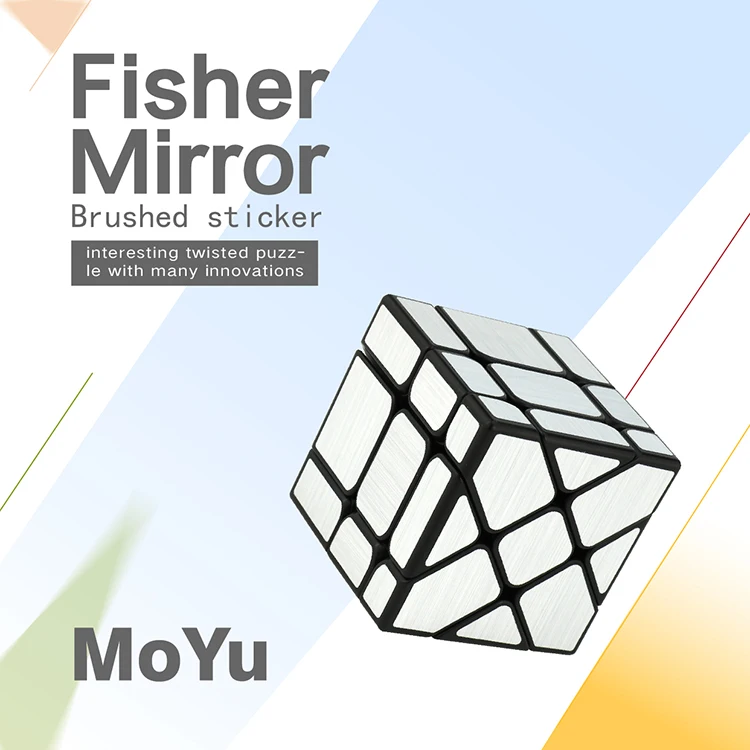 Новое поступление Moyu MoFangJiaoShi Fisher зеркальный куб головоломка волшебный