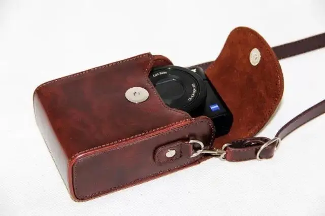 

Camera Bag Leather Case Cover for Canon Powershot G9x II G7x Mark II III SX740 SX730 SX720 SX710 SX700 SX620 SX610 SX600 HS