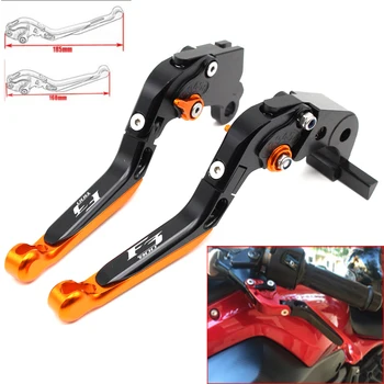 

Motorcycle CNC Adjustable Foldable brake Clutch Levers for MV Agusta F3 800/AGO/RC/ (not the AMG model) 2014-2017 with Logo