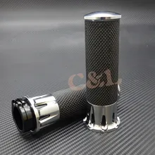 " 25 мм Chrome край Cut Fusion ЧПУ Руль управления для мотоциклов штыри Harley Dyna Softail 1200 883