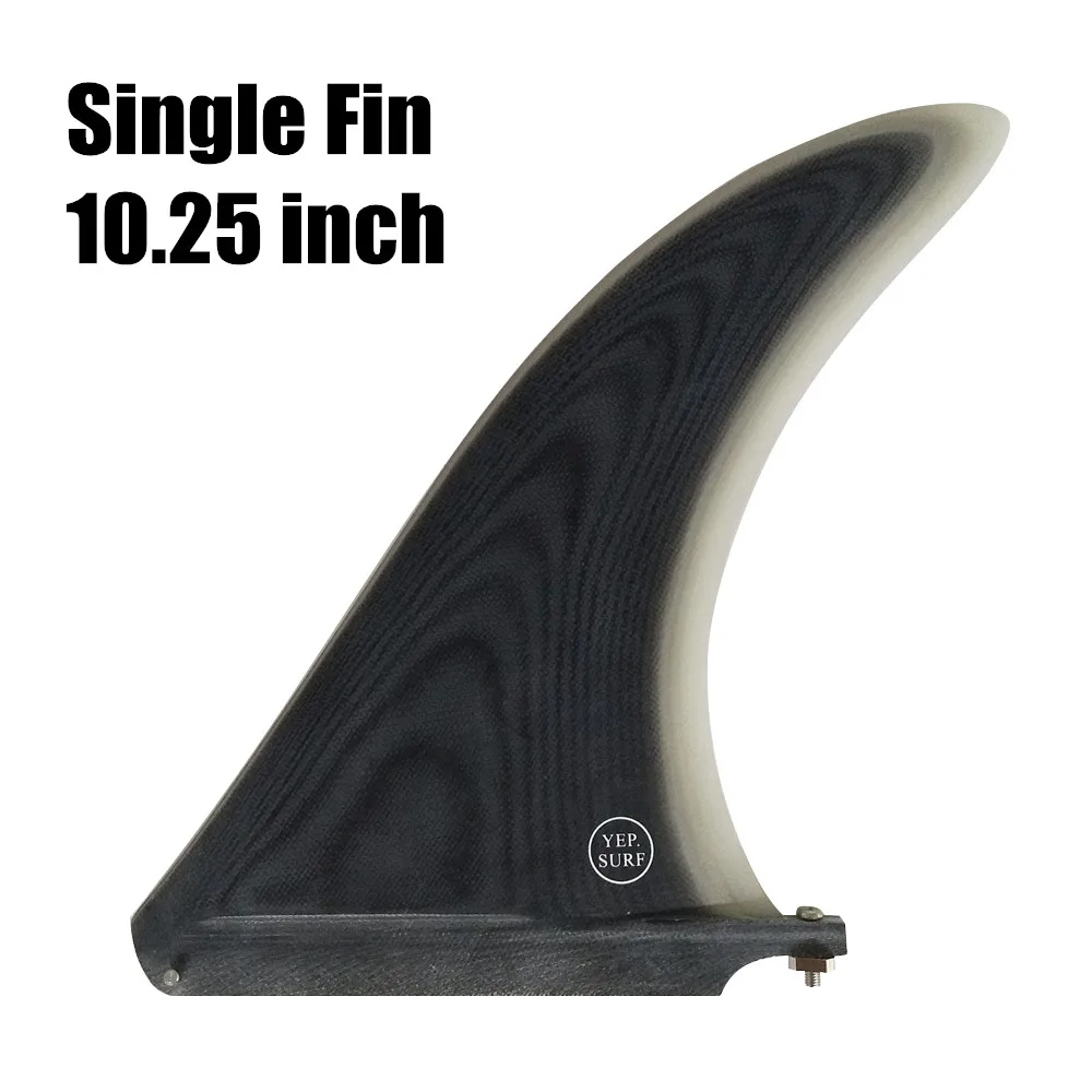 Fibreglass 7" Surfboard Centre Fins SUP & Longboard Single Fin Surfboard Fins 