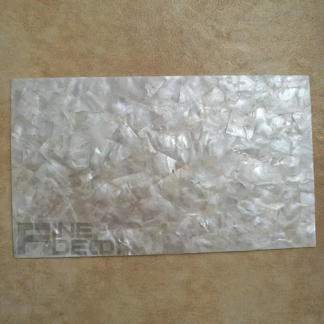 aa grade white mother of pearl laminate sheet mosaic pattern shell laminate sheets
