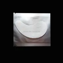 100 упаковок новая форма чистый белый гидрогель без ворса под гелевые подушки для глаз патчи для наращивания ресниц