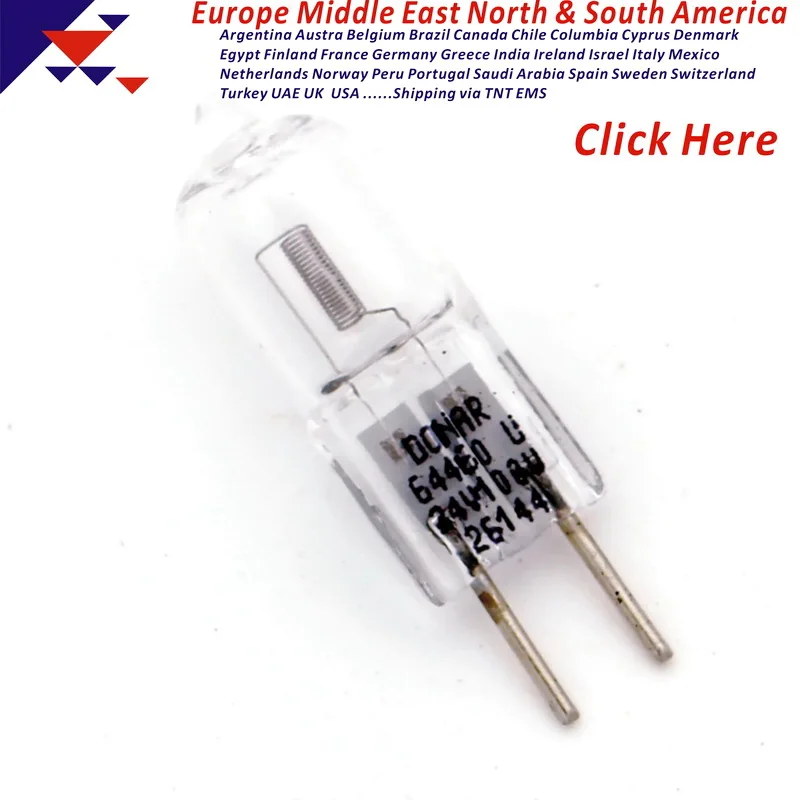 

DN-26144 64460/U 24V 100W 24V100W axial halogen light bulb operating theater operation room surgical microscope lamp shadowless