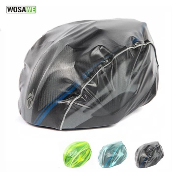 

WOSAWE Ultralight Bicycle Helmet Cover Rainproof Downhill MTB Road Bike Cycling Helmet Rain Ciclismo Cover Cap Waterproof