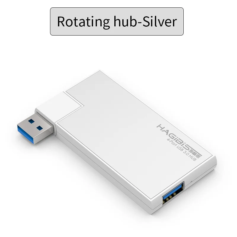 Хаг иби ультратонкий хаб USB 3 0 4 порта Высокоскоростной Алюминиевый usb
