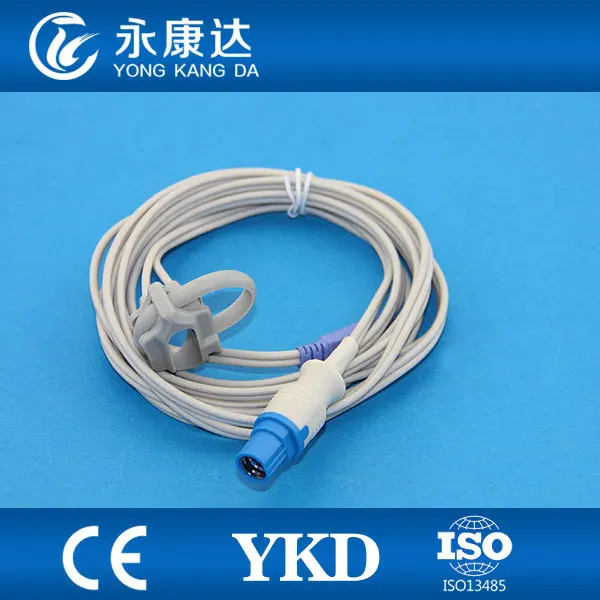 

2pcs SC6002XL SC7000 SC8000 Neonate Silicon Wrap 7 Pins Oximax Pulse Oximeter Sensor