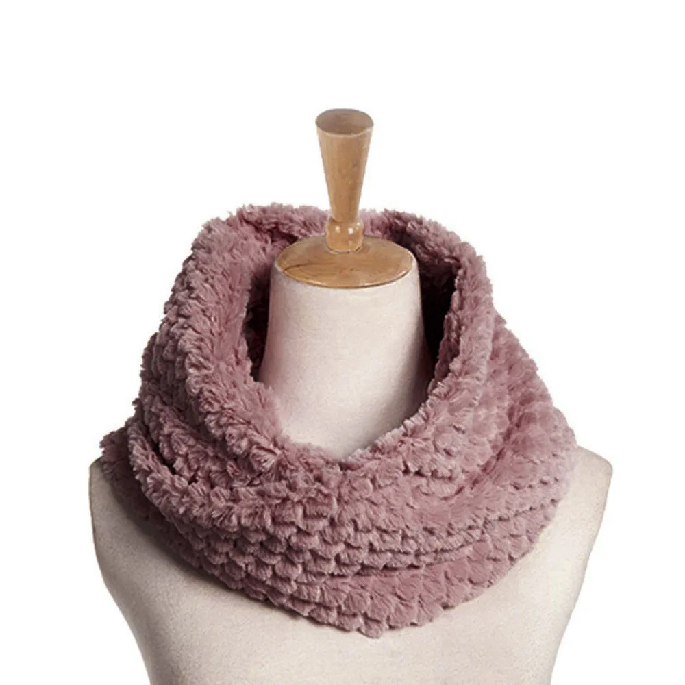 

Quality Scarf Circle Collar Scarf Shawl Collar Wrap Female Bandana Poncho Keep Warm For Women's Blend Stoles Snud Scarve #YL5