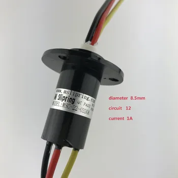 

Large current 2-6 circuit 30A conductive sliding ring rotary table brush set electric ring wind power connector