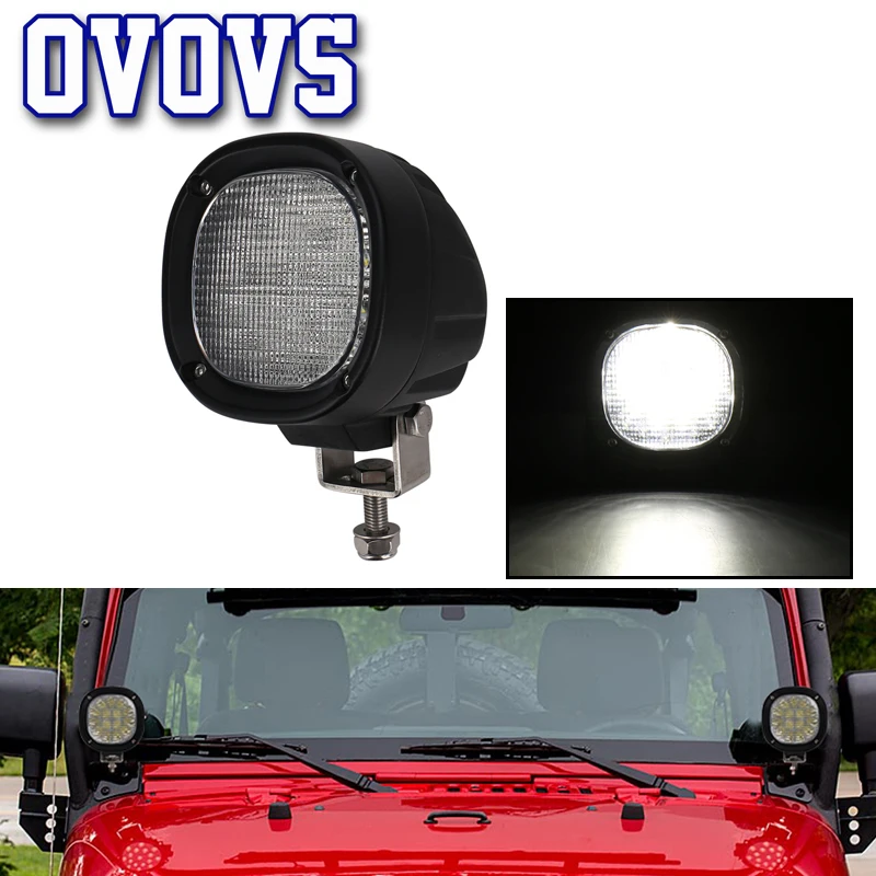 45 Вт светодио дный вождения Подсветка пятно/луч передний бампер лампа светодио дный Вспомогательная подсветка для самосвалов Off Road 4x4 4WD ATV Лодка 1 шт