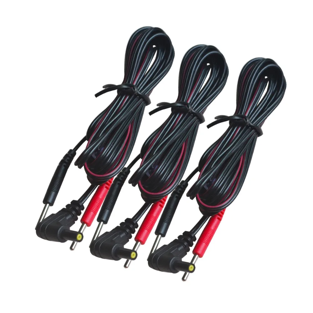 5Pcs/pack Replacement Electrode Lead Wires Connect Cables Pin 2mm For