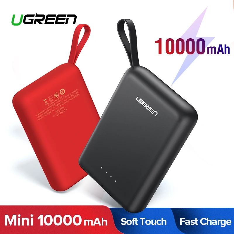 

Ugreen Power Bank for Xiaomi Mini Pover Bank 10000mAh Portable External Phone Battery Charger for iPhone X Huawei P20 PoverBank