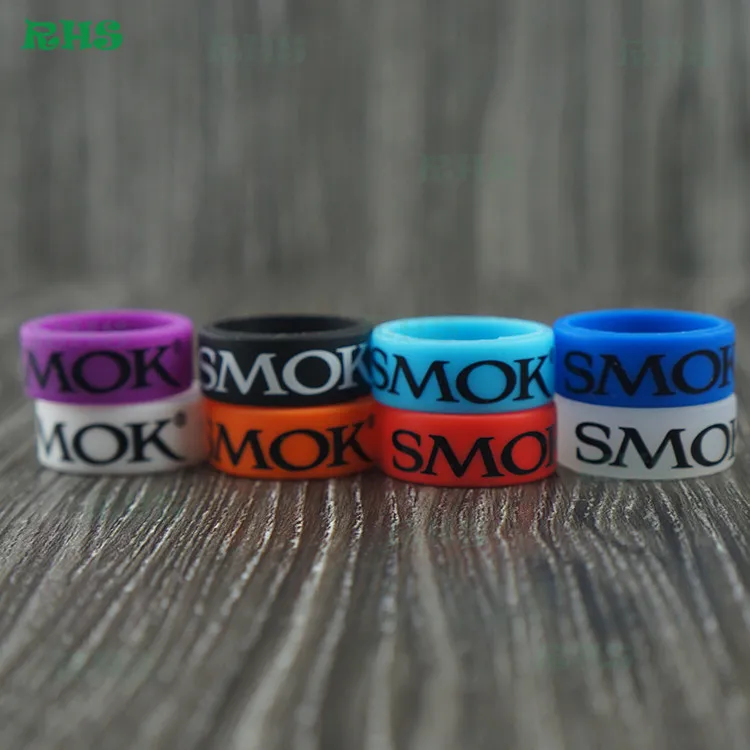Wholesale Silicone vape Band Electronic Cigarette Accessories Colorful