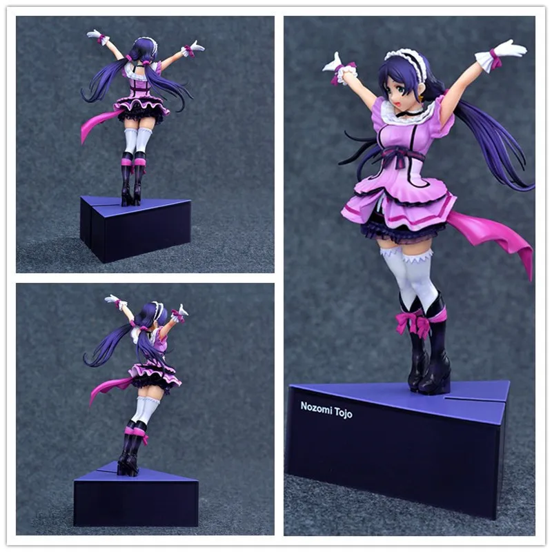 Anime LoveliveFiguras Toys 22cm Love Live Birthday Project Nozomi Tojo  18 Scale PVC Action Figure Model Toys Dolls (5)