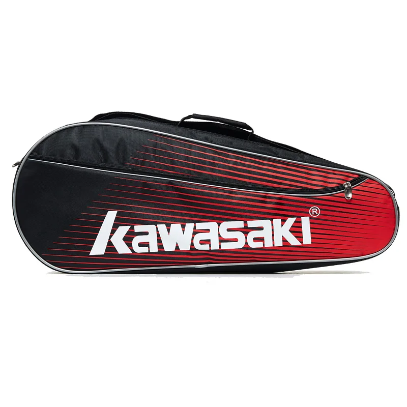 Original Kawasaki Sports Badminton Bag Three Packed Badminton Racket Single Shoulder Tennis Racquet Backpack Bags KBB-8325