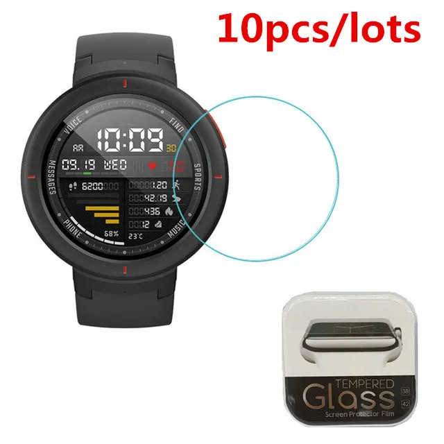 10 шт. для Xiaomi Huami Amazfit Verge 3 закаленное стекло защитная пленка защита от взрыва |