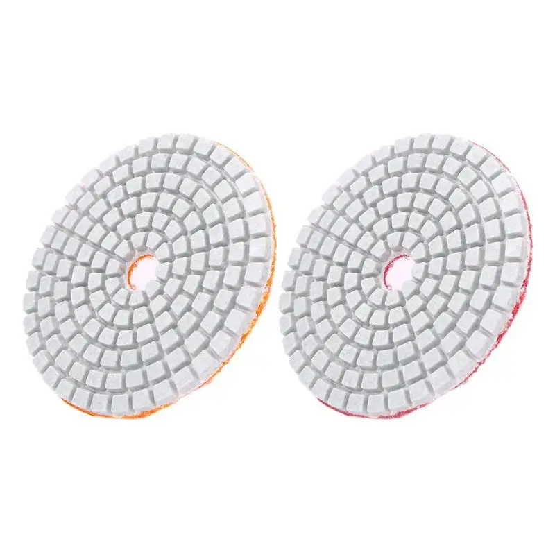 80mm Diamond Polishing Pad Marble Stone Polishing Wheel Disc Abrasive Tool Granite Stone Concrete Marble Polishing Use Pads Kit