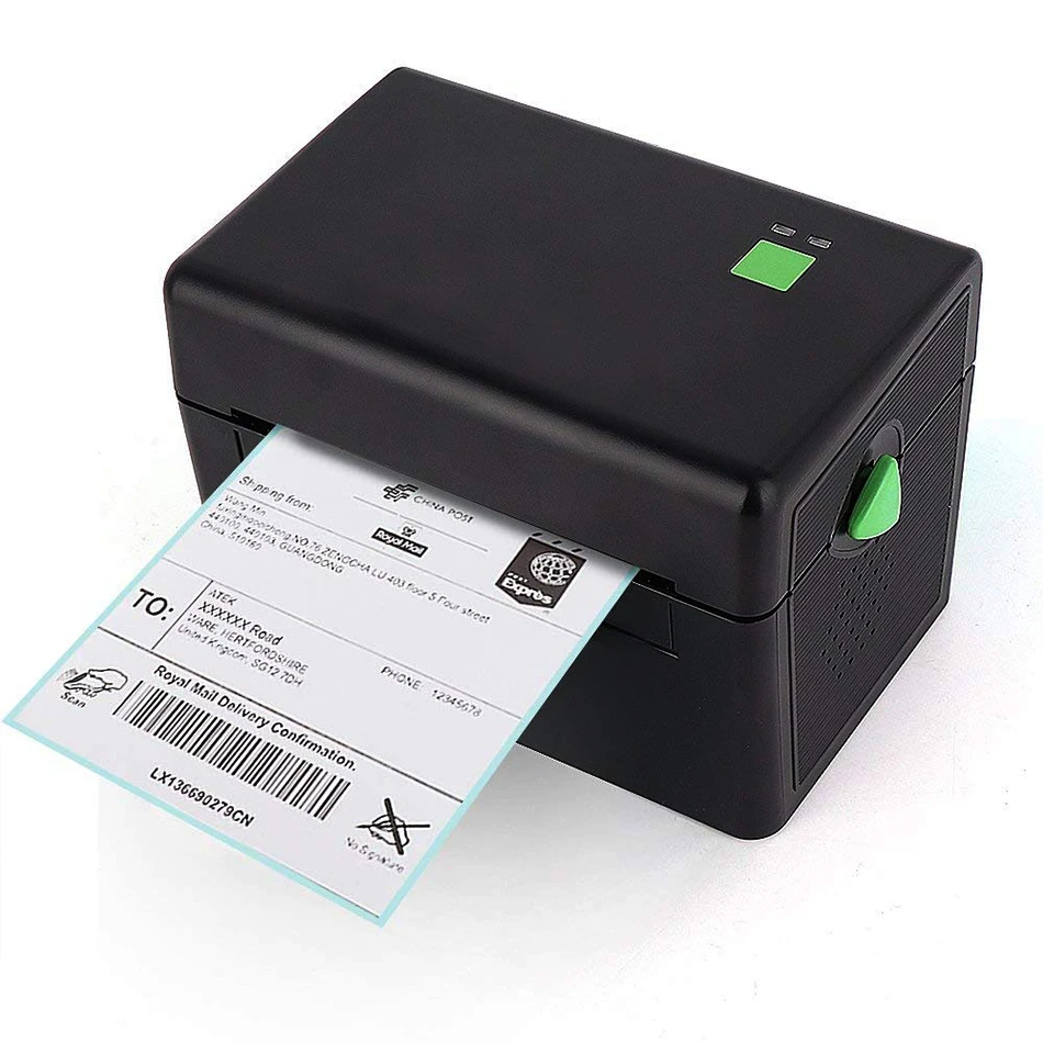 GZL4001 Pos High Quality 108mm 4 inch Thermal Label Barcode Printer USB