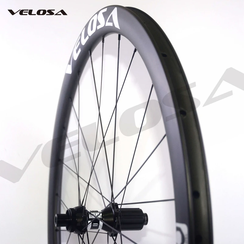 Top Velosa CX30-ULT cyclocross/gravel 700C carbon wheel,DT swiss centerlock  disc brake hubs,30mm rim tubeless ready,tubular 4