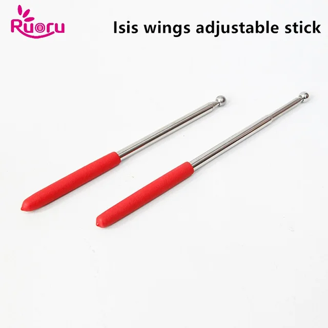 Ruoru Women Kids Girls Belly Dance Isis Wings Gold Belly Dance Wings Bellydance Costume Egyptian Oriental Dance Without Sticks stick pairs