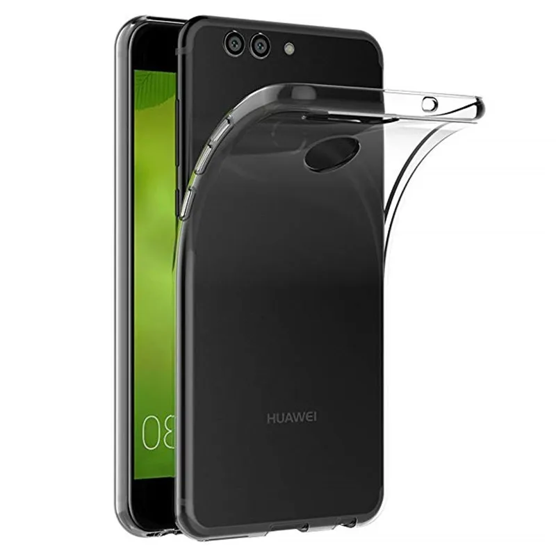 Мягкий прозрачный ТПУ силиконовый чехол для Huawei Nova 2 Plus BAC-AL00 BAC-L21 задняя крышка 5