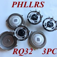 3 шт. RQ32 лезвие бритвы заменить голову для электробритвы PHILIPS RQ310 RQ320 RQ330 RQ1050 RQ1075 RQ1060 RQ1085 RQ1090 RQ1095 RQ1059 RQ1070