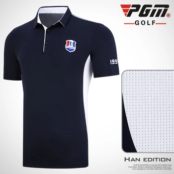 

New pattern! Golf Apparel Men's Short Sleeve T-shirt Summer Men's Atmospheric Clothing