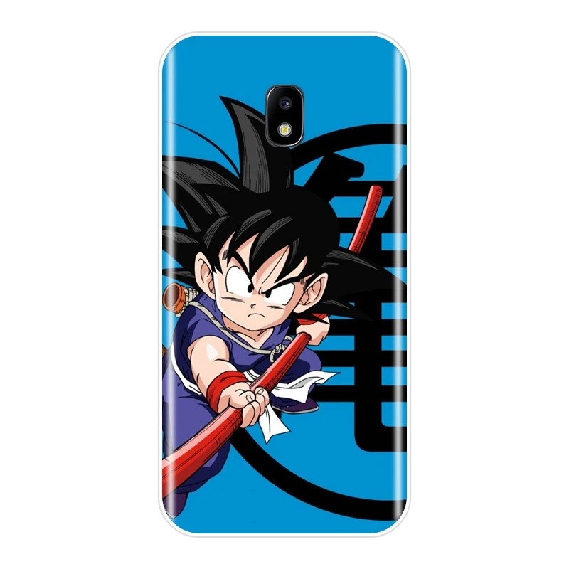 Dragon Ball Z Goku чехол для телефона из силикона для samsung Galaxy J3 J5 J7 J2 J5 J7 Prime J4 J6 J8 плюс мягкая термополиуретановая накладка на заднюю панель
