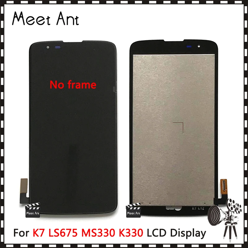 Высокое Качество 5 0 ''для LG K7 Tribute LS675 MS330 K330 ЖК-экран с кодирующий