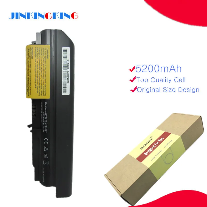Bateria do Portátil para Lenovo Thinkpad R61 T61 R61i R61e R400 T400 Series14-polegadas Wide 42t5225 42t5227 42t5262 42t5264 42t5229