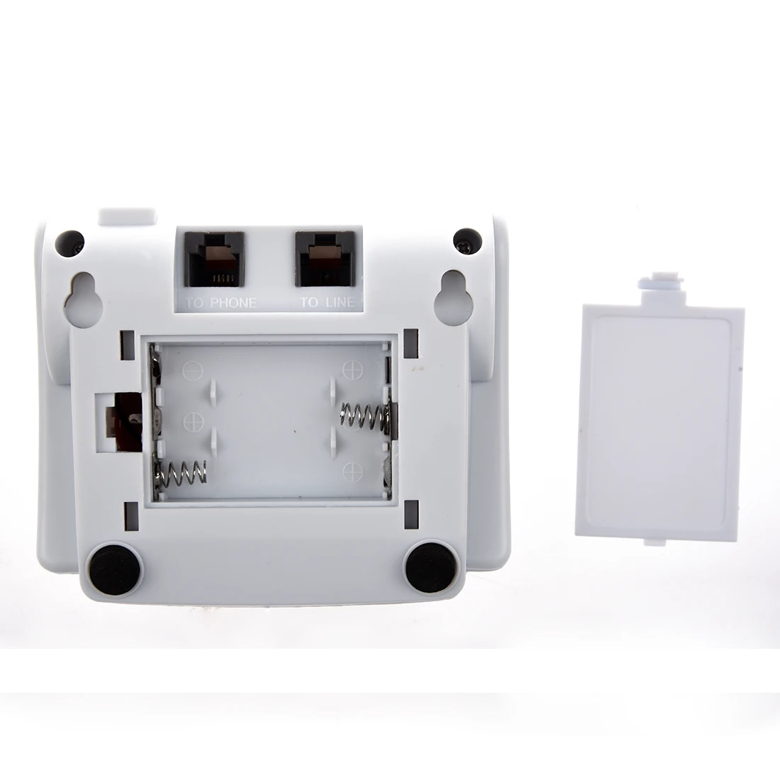 Белый дисплей трубки DTMF FSK идентификатор звонящего с историей вызовов|caller id box|fsk