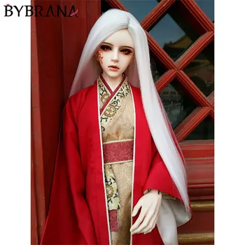 

Bjd boy Chinese antique wig 1/3 1/4 1/6 1/8 bjd doll wig high temperature silk long straight hair free shopping