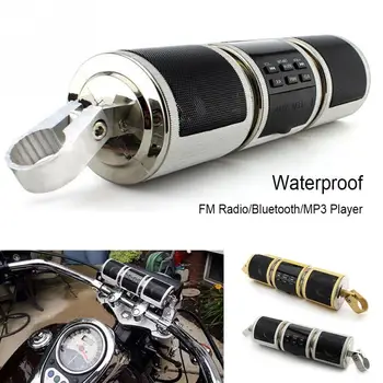 

New Waterproof Motorcycle MP3 Player Bluetooth Speaker Audio FM Radio Sound System Stereo Music MP3 USB