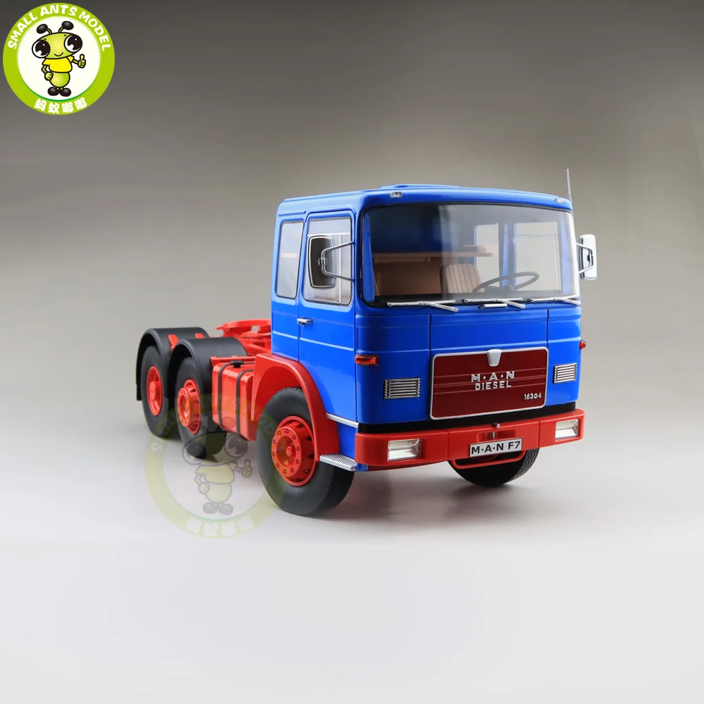 1/18 Man 16304 F7 тягач 1972 ROAD-KINGS литой автомобиль модели грузовиков игрушки для детей подарок