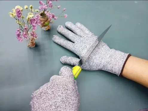 Cut-proof gloves factory kill fish glass field work catch fish safety protection welding work gloves