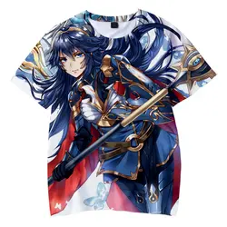 LUCINA Модный пуловер 3D с коротким рукавом крутые футболки с принтом мужские/женские летние футболки модные топы футболки