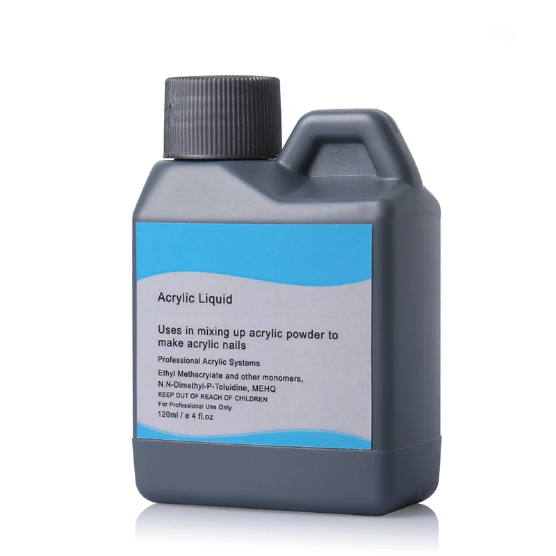 120ml Acrylic Liquid Professional Nail Art Powder False Nail Tips Acrylic Nail Liquid Professional Acrylic Powder System