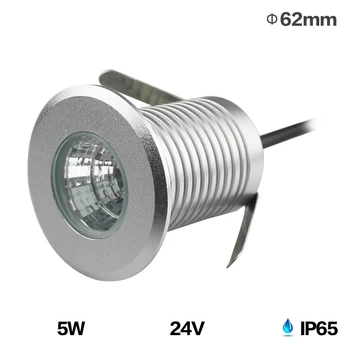 

24V input LED IP65 underground light ,5W Aluminium embedded side outlet lamp for outdoor ,garden ,landscape ,stair corner lamp