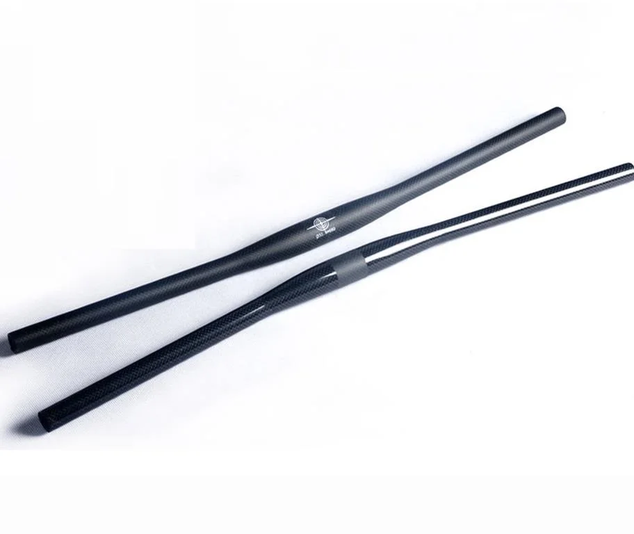 

full carbon fiber bicycle handlebar 3k matt glossy mountain road MTB bicycle flat rise 31.8mm*600-760mm cycling parts Road Stud