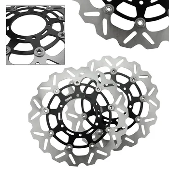 

Front Brake Disc Disk Rotors Kit For Suzuki GSXR GSX-R600/750 2008-2012 & GSXR1000 2009-2011 Pair Motorcycle Spare Parts
