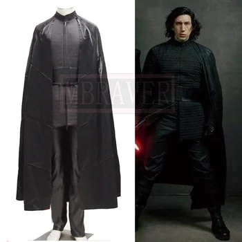 

Star Wars 8 :The Last Jedi Kylo Ren Cloak Full Set Cosplay Costume Halloween