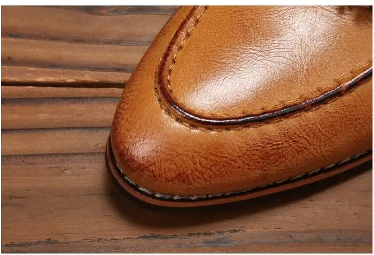 negócios dos homens borlas condução sapatos LK-17