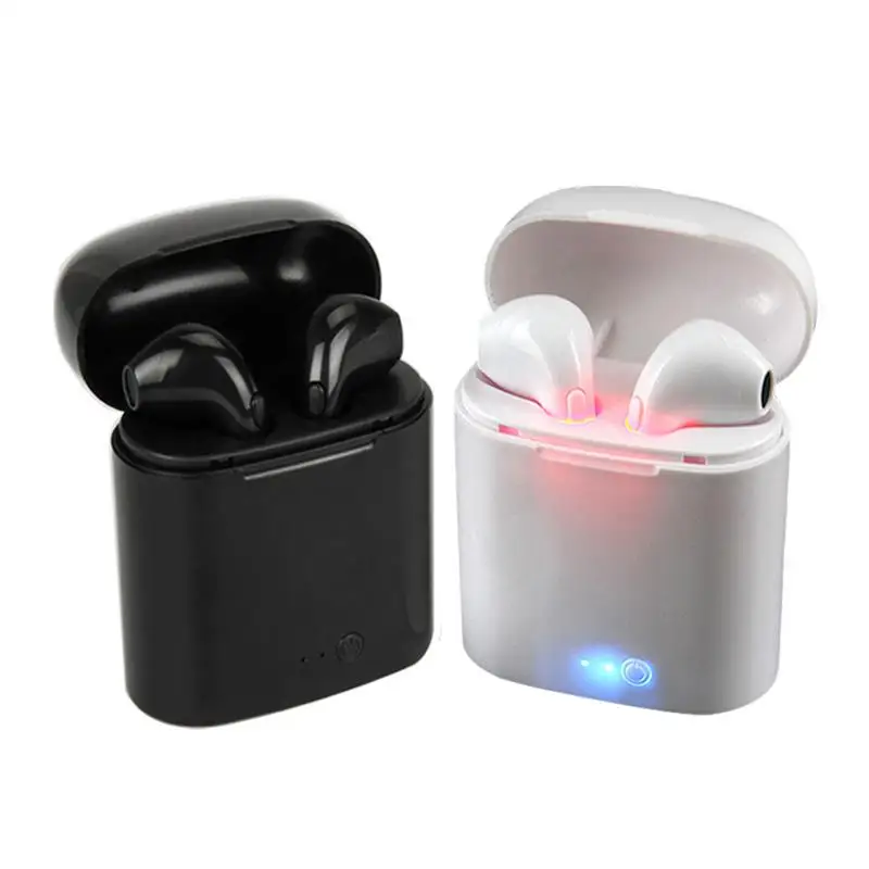 

i7s tws mini True wireless stereo Bluetooth Earphone Headset Handfree Earbuds with microphone Charging bin for xiaomi iphone